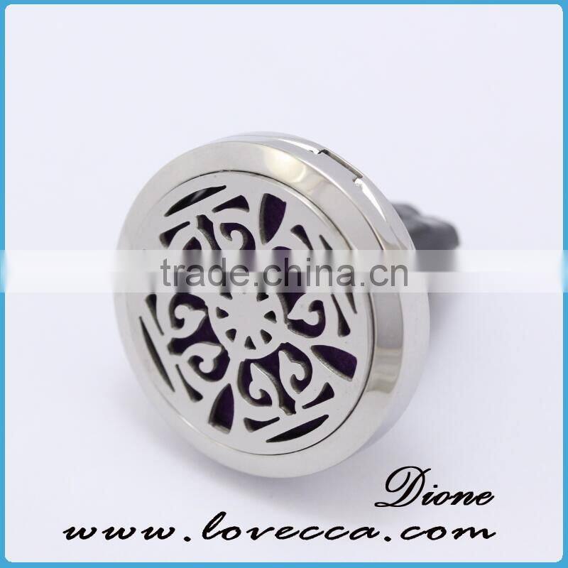 Factory wholesale stainless steel aromatherapy locket necklace