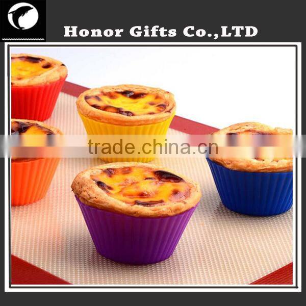 Popular Bakeware Tool Food Grade Muffin Silicone Baking Cup Molds