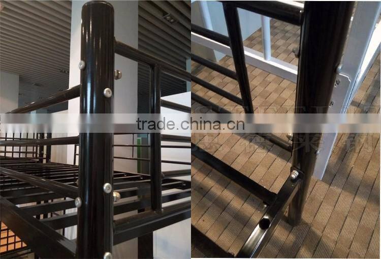 dubai black adult double metal bunk bed