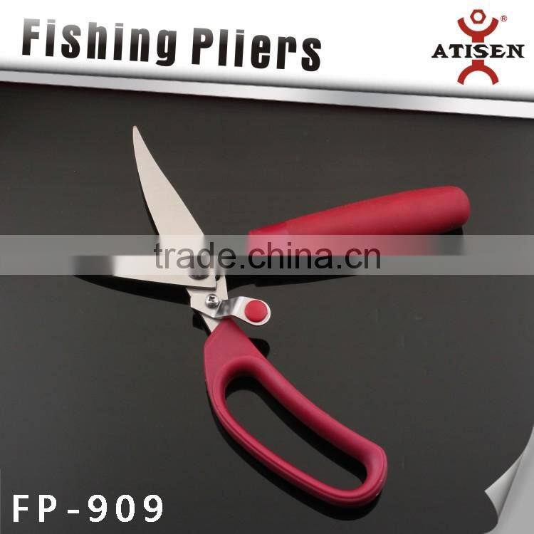 High Grade Fishing Shears With Soft Grip Rubber Handle Kitchen Scissors