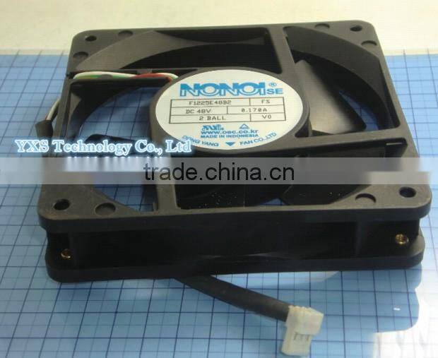 F1225E48B2 DC48V 0.17A 12CM 12025 3wire Industrial power supply cooling fan