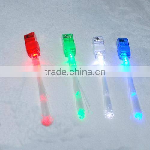4x Color (blue, green, white and red) LED Party Bright Finger flashing Lights Ring Glow Torch light
