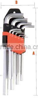 9pcs hex key set