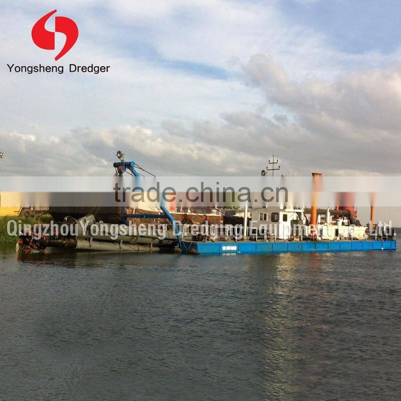 8 inch cutter suction sand dredger in China