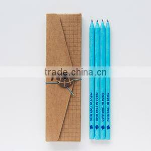 china manufactuer new design paper pencil case pencil box for school and office