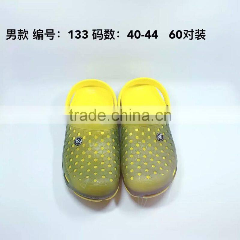 men's clog with different color and good quality