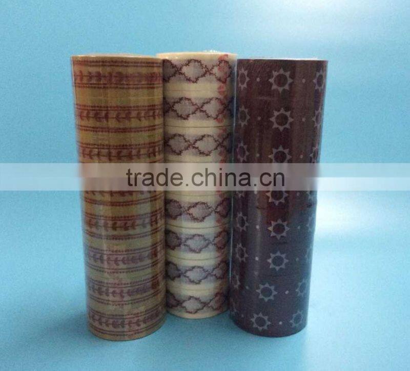 many logo Printed adhesive stationery tape for students /dercoration