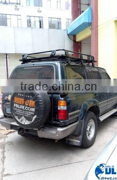 car accessory universial 4x4 land cruiser LC80 series roof rack