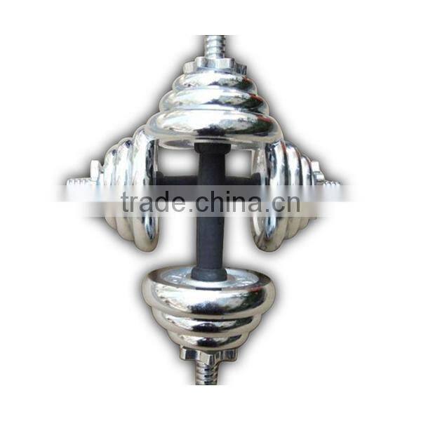 GYM equipment adjustable Fitness dumbbell 20kg 15kg set