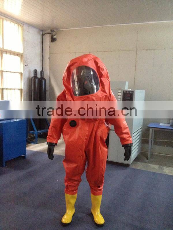 100% PVC High Quality Heavy Type Chemical Splash Suit