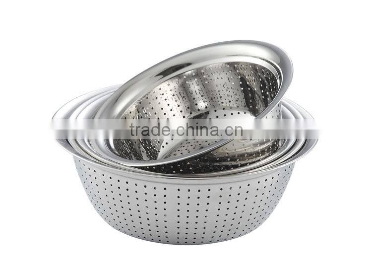 Stainless Steel Fruit Colander Vegetable filter Strainer
