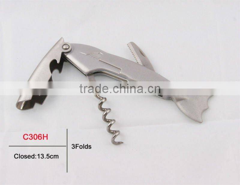 cheap bottle opener can opener wine opener metal bottle opener beer promotion cork remover(C306H)