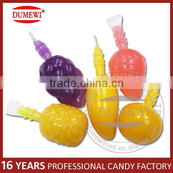 Jar packed mix fruit pudding fruity jelly in bag