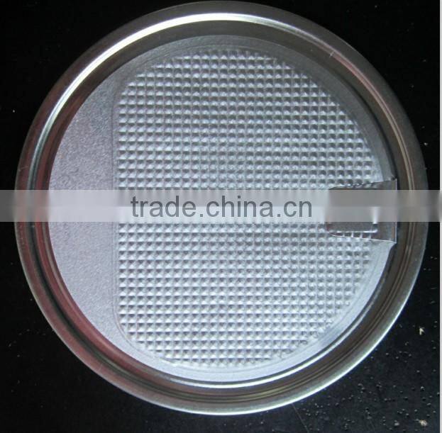 aluminum foil peel off lid, aluminum foil easy open end