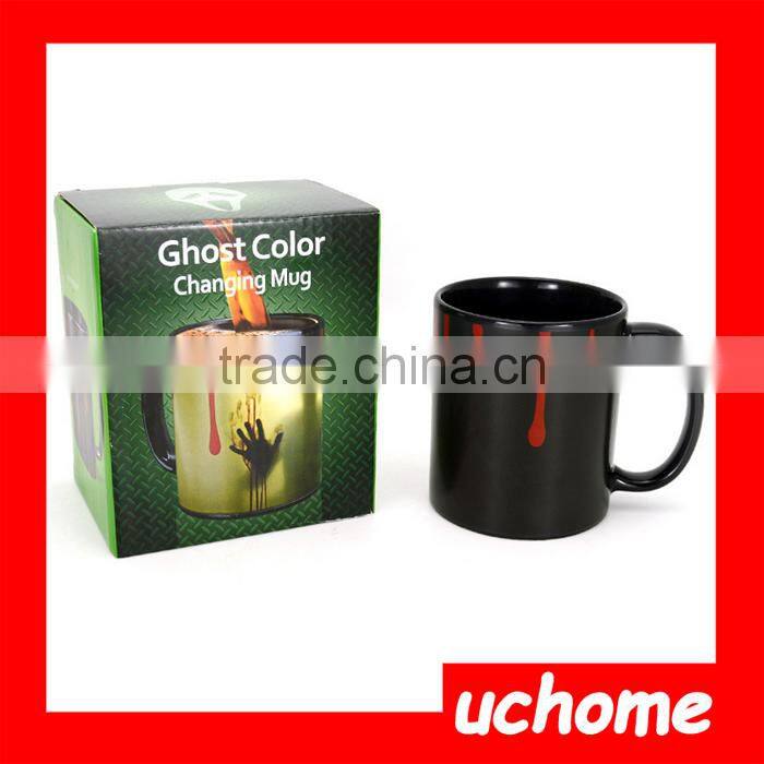 UCHOME Wholesale Prices Super Quality Magic Color Changing Ceramic Mug 2016