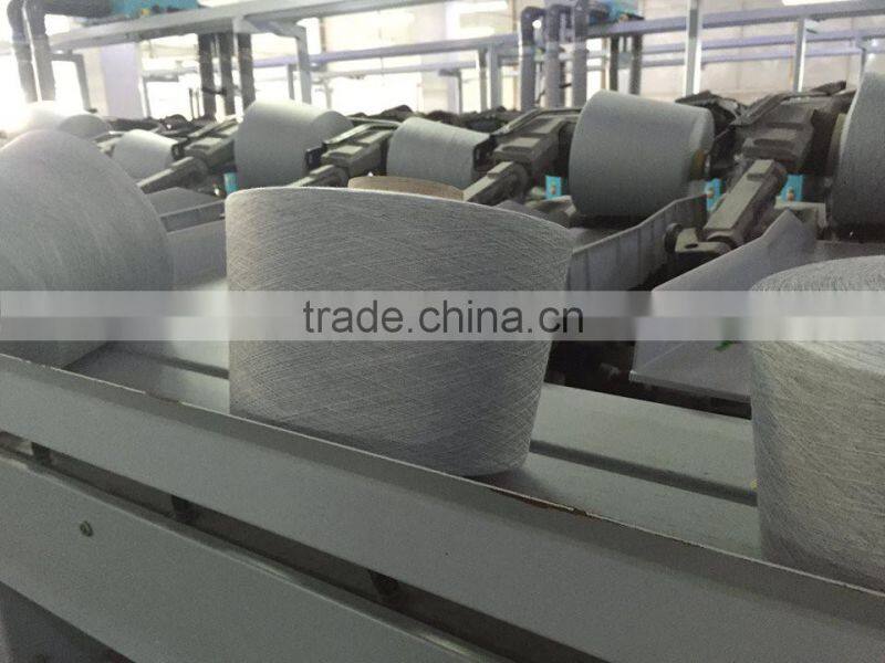 Polyester melange yarn melange colour