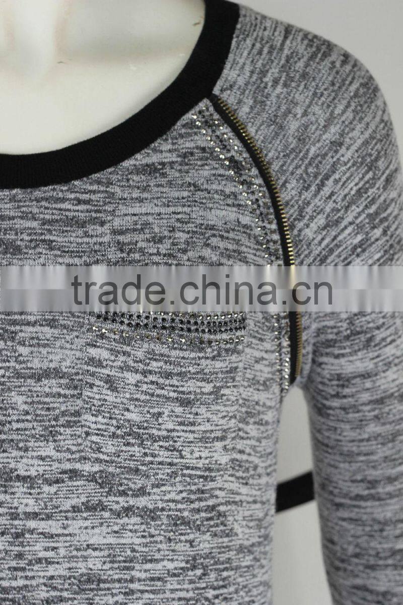 Diamante Sweatshirt Jogging Womens Tracksuit