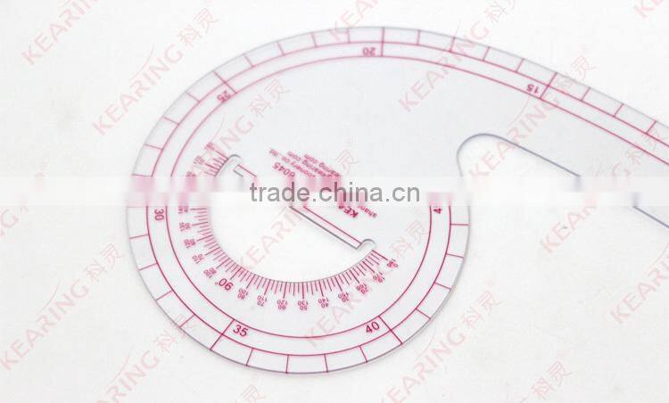 China factory direct sales shape like number "6" french curve rulers used for fashion design #6035