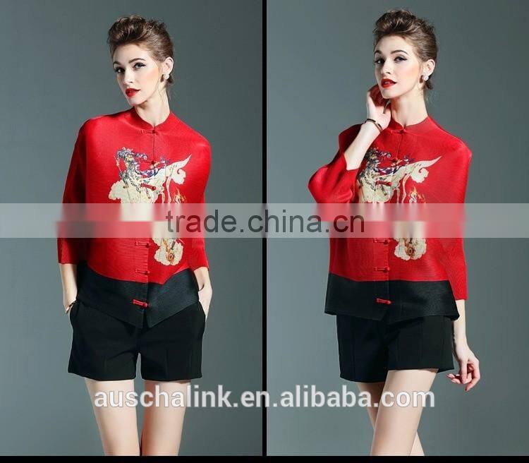 newest chinese stylish popular sexy ladies loose top factory price