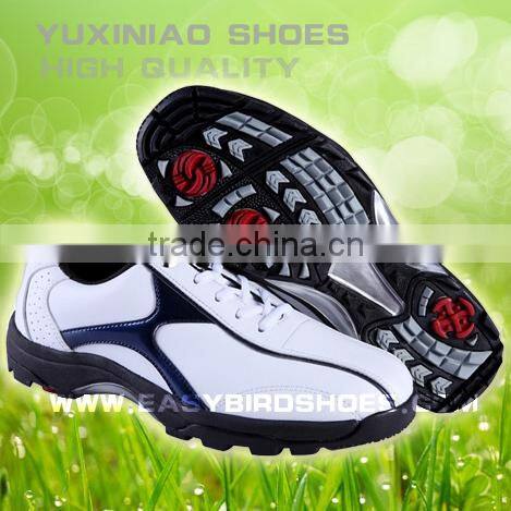 wholesale high top golf shoes for Ladies and Gentleman business sport with skid resistance spike