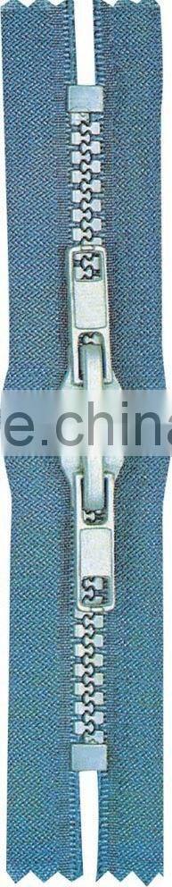 5# Plastic Zipper Double Auto Lock Slider