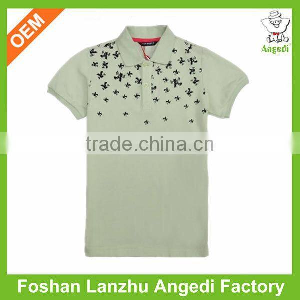 Fashion design cotton polyester polo shirt red
