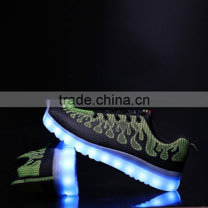 HFS1638 battery operated led light specific factory fashion shoes for boys