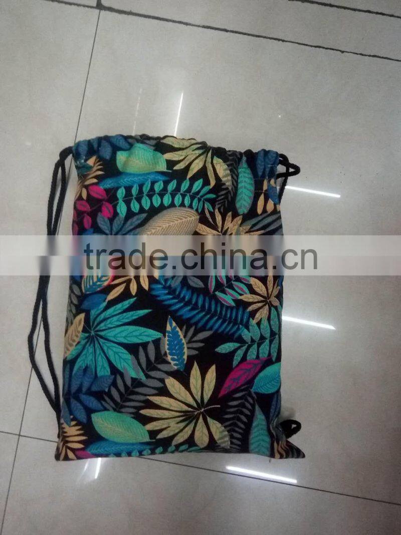 2017 2018 YIwu hot wholesale Fashion high quality classic cavas tote beach bags