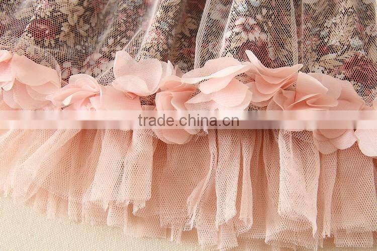 Mini new design children's tulle skirt