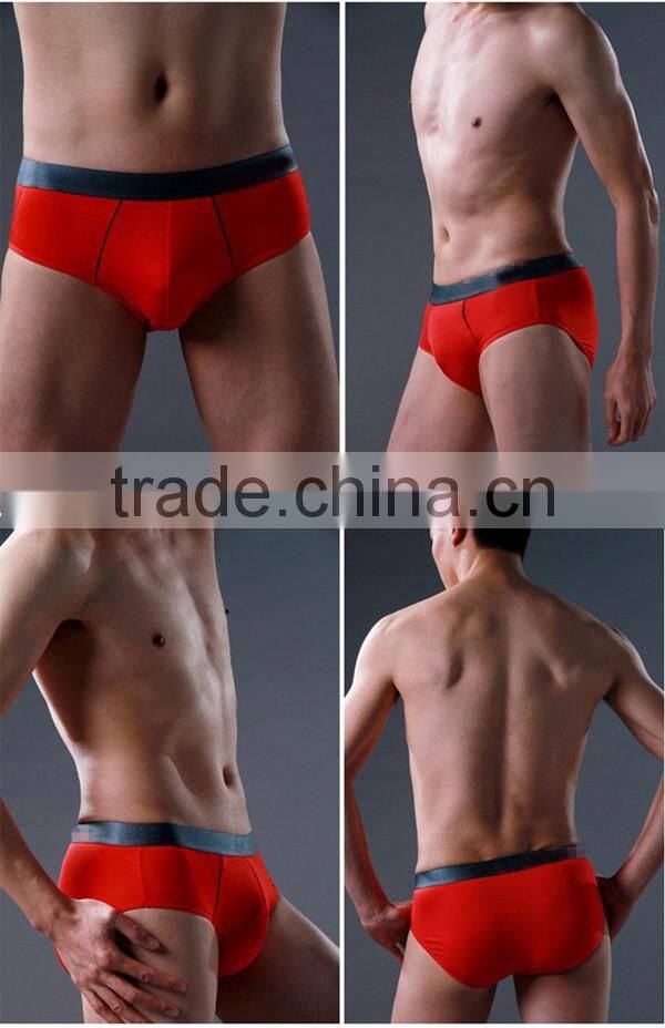 Hot Sale 93% Cotton and 3% Spandex 4 Colors For Choice Men's Cotton Boxer Shorts Underwear