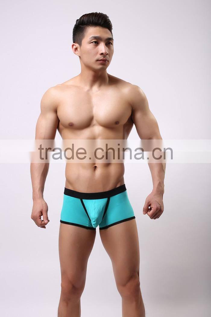 1pcs/lot wholesale New Brand underwear men comfortable cotton men boxer men underwear Size M L XL XXL 2 colors ceucas