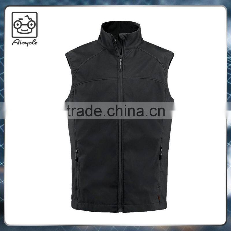 latest design mens sleeveless softshell jacket