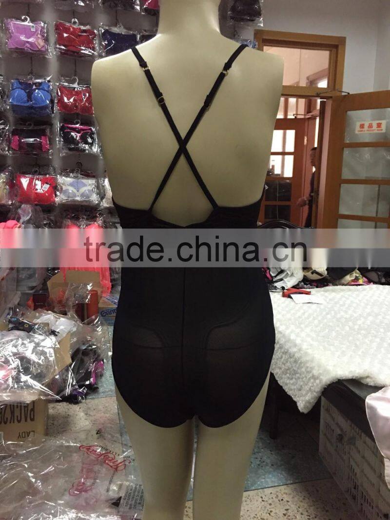 Fantastic sexy baby doll with fantasitic decorative flower and lace