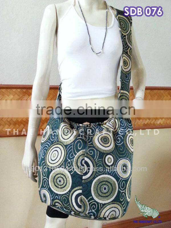 Thai Cotton Shoulder Hippie Boho Hobo Sling Crossbody