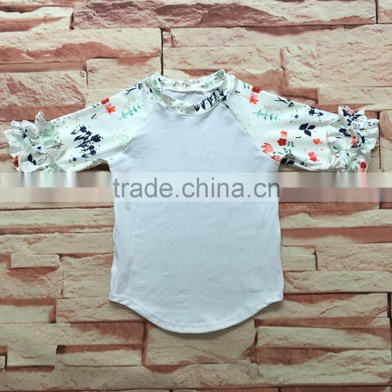 wholesale children's ruffle raglan boutique clothing best selling products 2016 in usa
