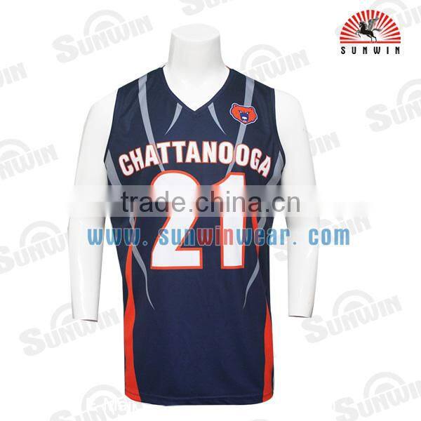 polyester mesh sublimation printing basketball jersey latest design best custom basketball jersey