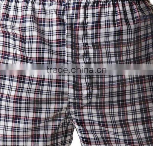 Custom cheap mens brief underwear plaid underwear