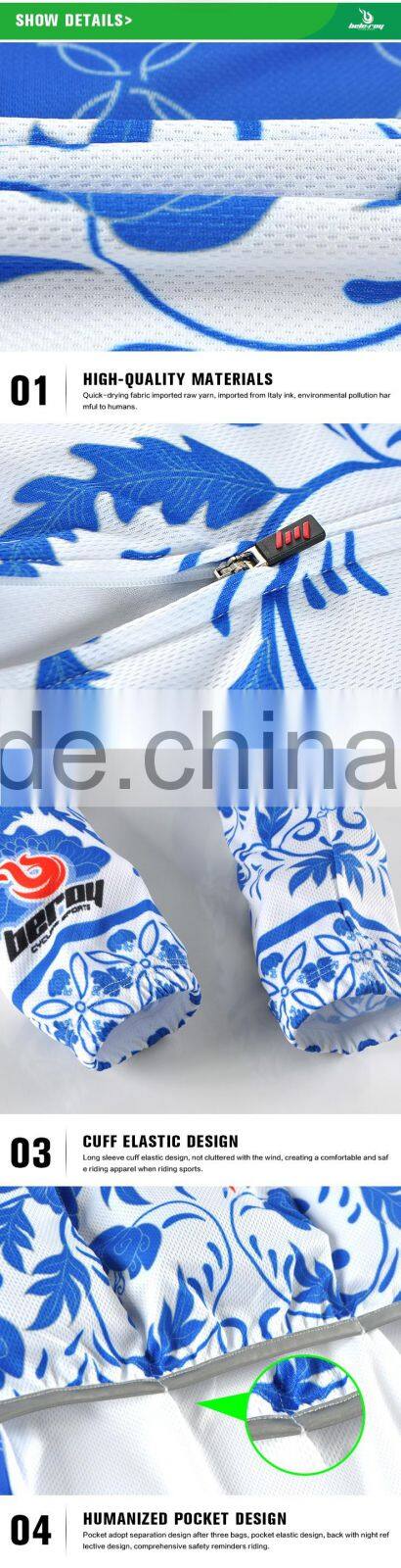 BEROY plus size women clothing for cycling, colorful riding bicycle wear