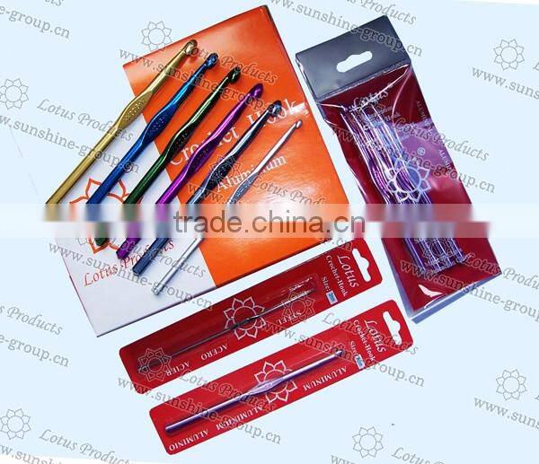 Knitting Needle Crochet Hook Aluminum Sewing Accessories Crochet Hook
