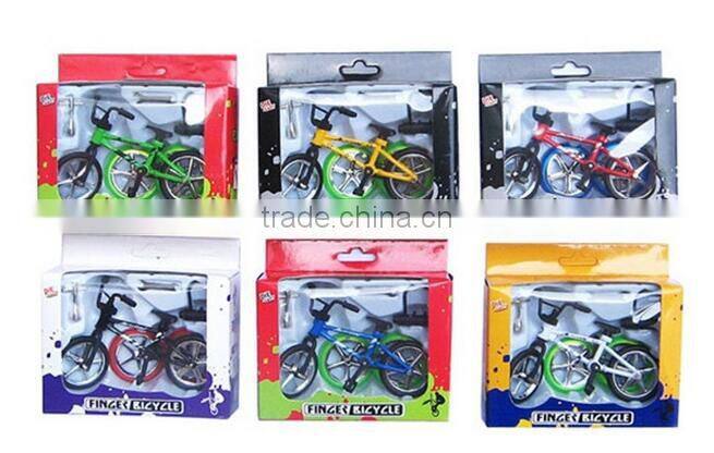 Hot sale 1:32 scale metal miniature bicycle model toy funny educational assembly bicycle toy for kids gifts