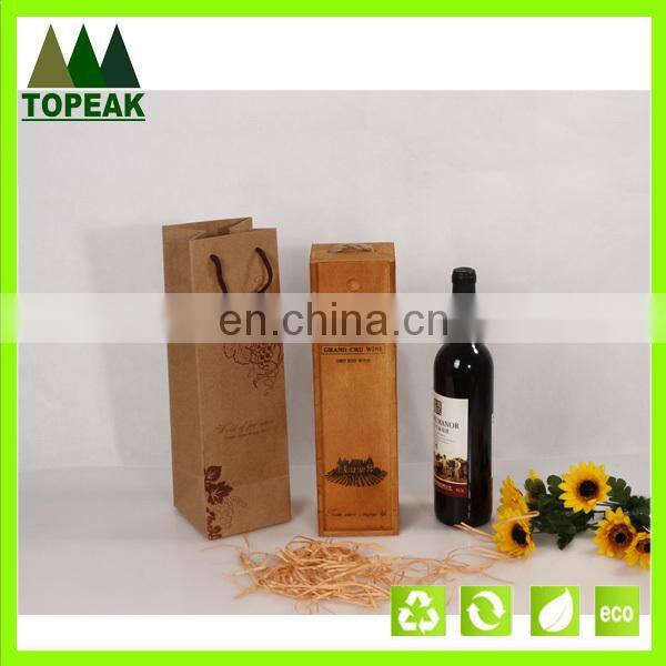 high quality wooden wine box 1/2/4/6 bottles WD-007 wooden box