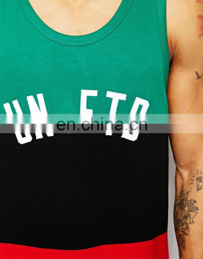 Custom Men's Colors of the Season Tank Top Cotton Cool Ringer Vest