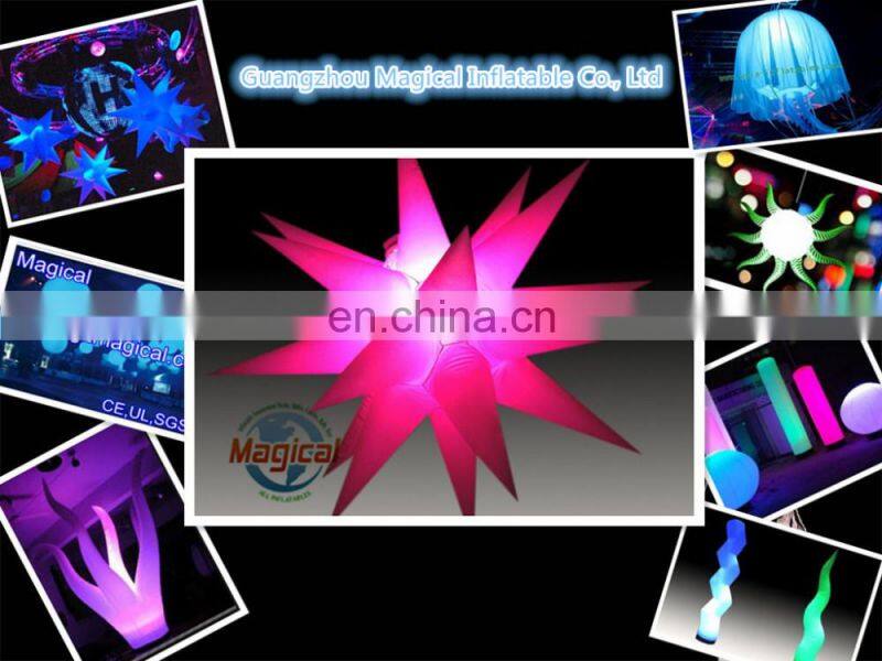 wedding party inflatable LED flower decoration