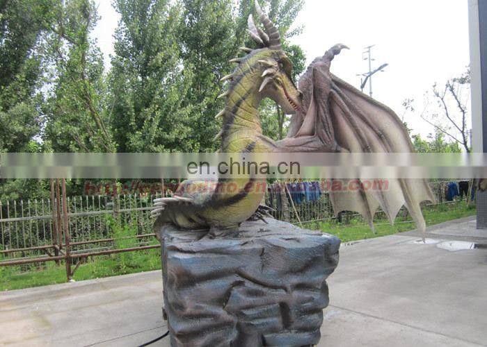 Most Popular High Simulation Life Size Dragon Sculpture