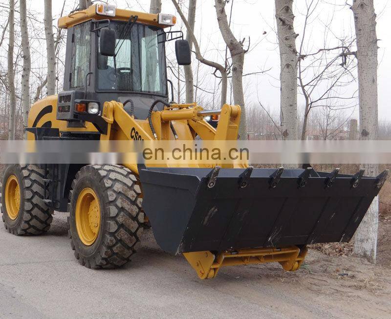 2ton strong arm wheel loader with CE