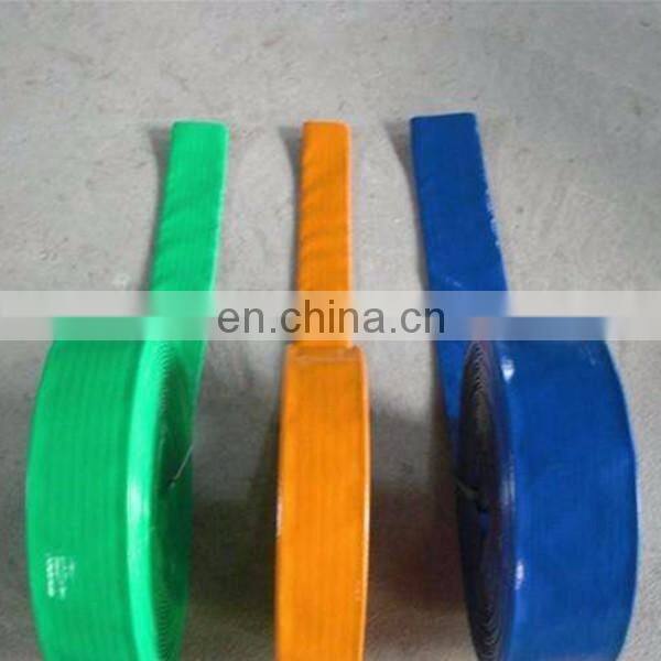 Anti-acid Flexible pvc layflat deep well water hose price