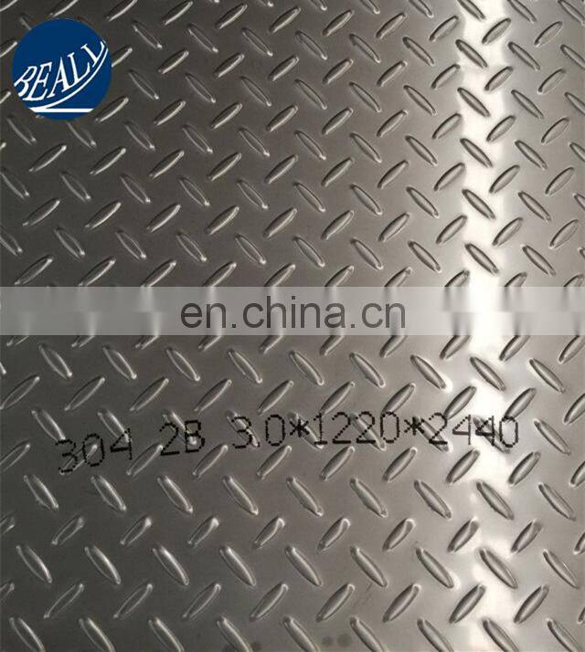 301	SUS	301	S 301 00	1.4310	X10CrNi18-8 Stainless Steel Checkered sheet