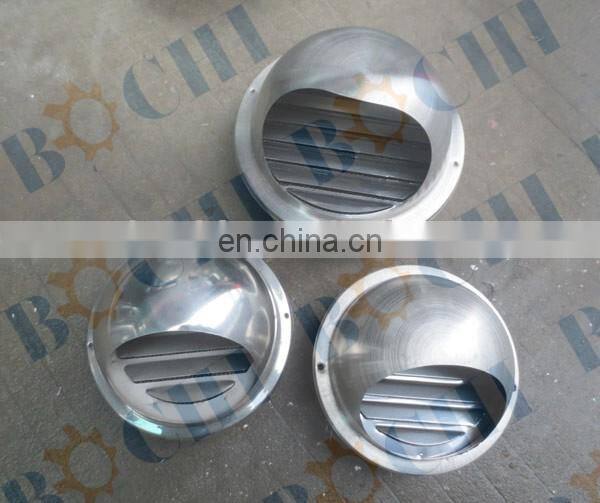 HVAC Kitchen Waterproof 304/316 Stainless Steel Wall Air Vent