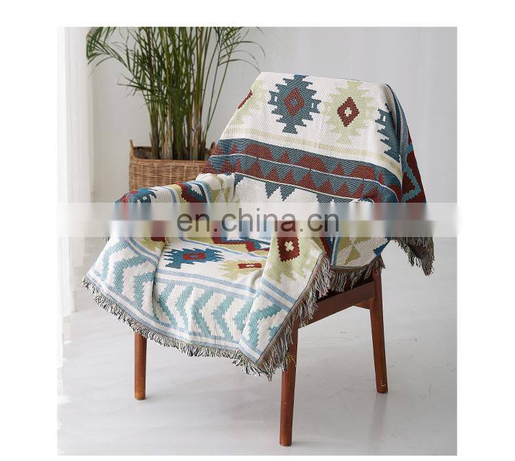 Hot sale best price blanket ethnic cotton beach boho woven throws decorative throw blankets amazon