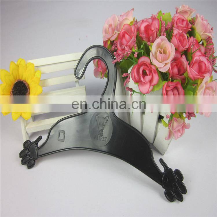 2 sizes Plastic dog clothes hangers pet hangers for dog clothes
